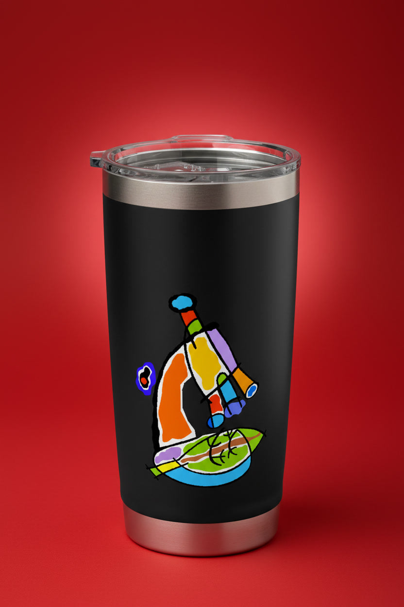 Microscope Science Biology STEM Nerd