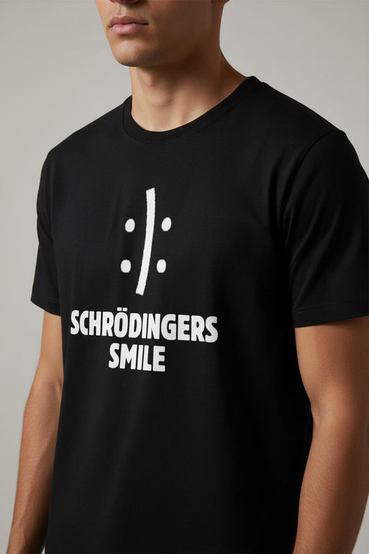 Schrödinger's Smile Funny Quantum Physics Science Joke