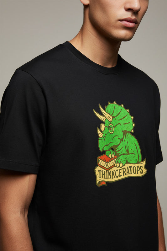 Thinkceratops Smart Triceratops Dinosaur Funny Nerd Humor