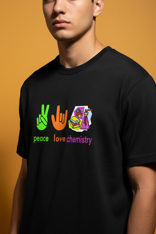 Peace Love Chemistry Funny Chemistry Science Teacher Student