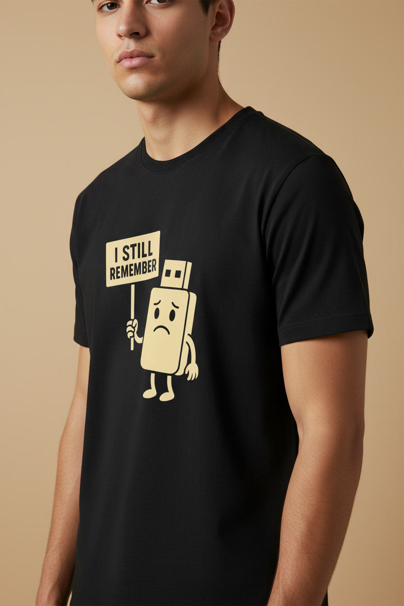 USB Memory Stick Funny Retro Tech Nerd Humor Digital Jokes