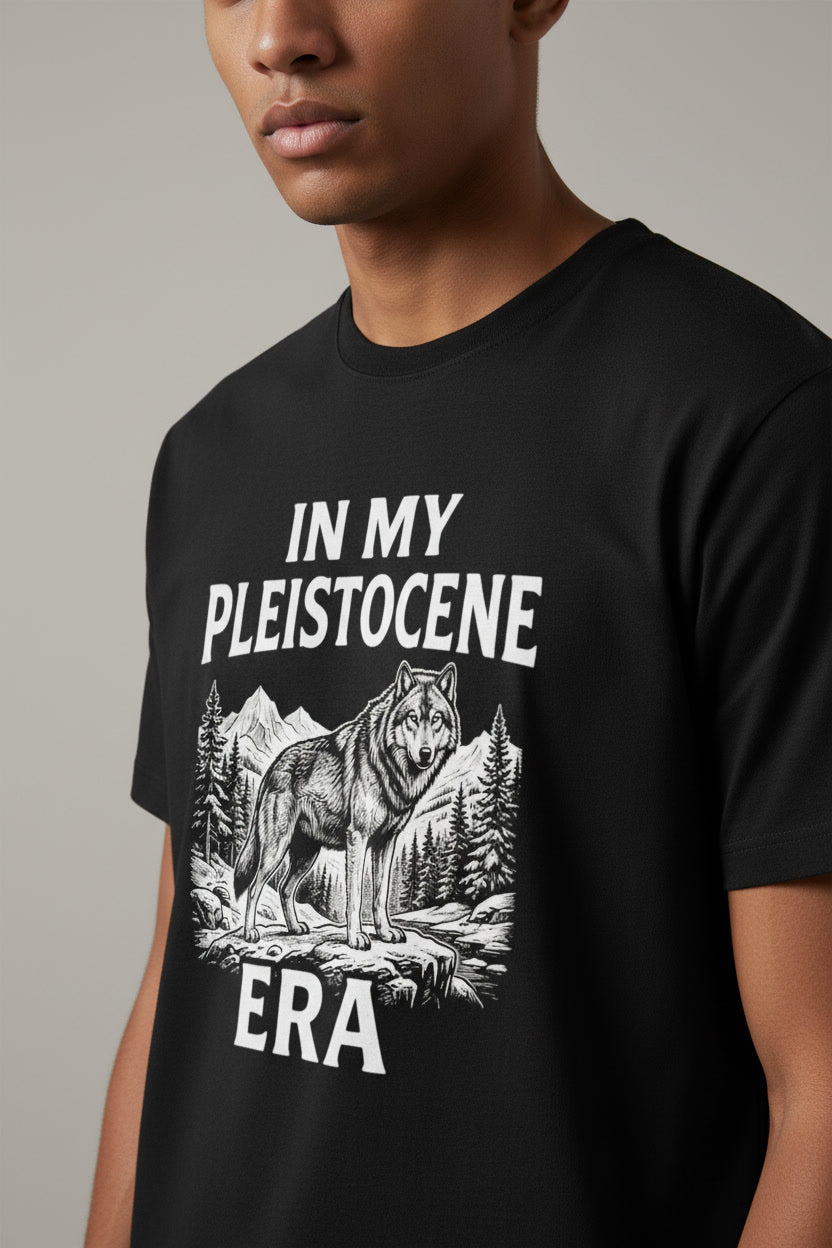 Pleistocene Era Paleontology Science Ice Age Dire Wolf