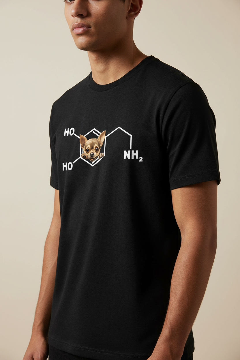 Dopamine Chihuahua Molecule Dog Funny Science Chemistry
