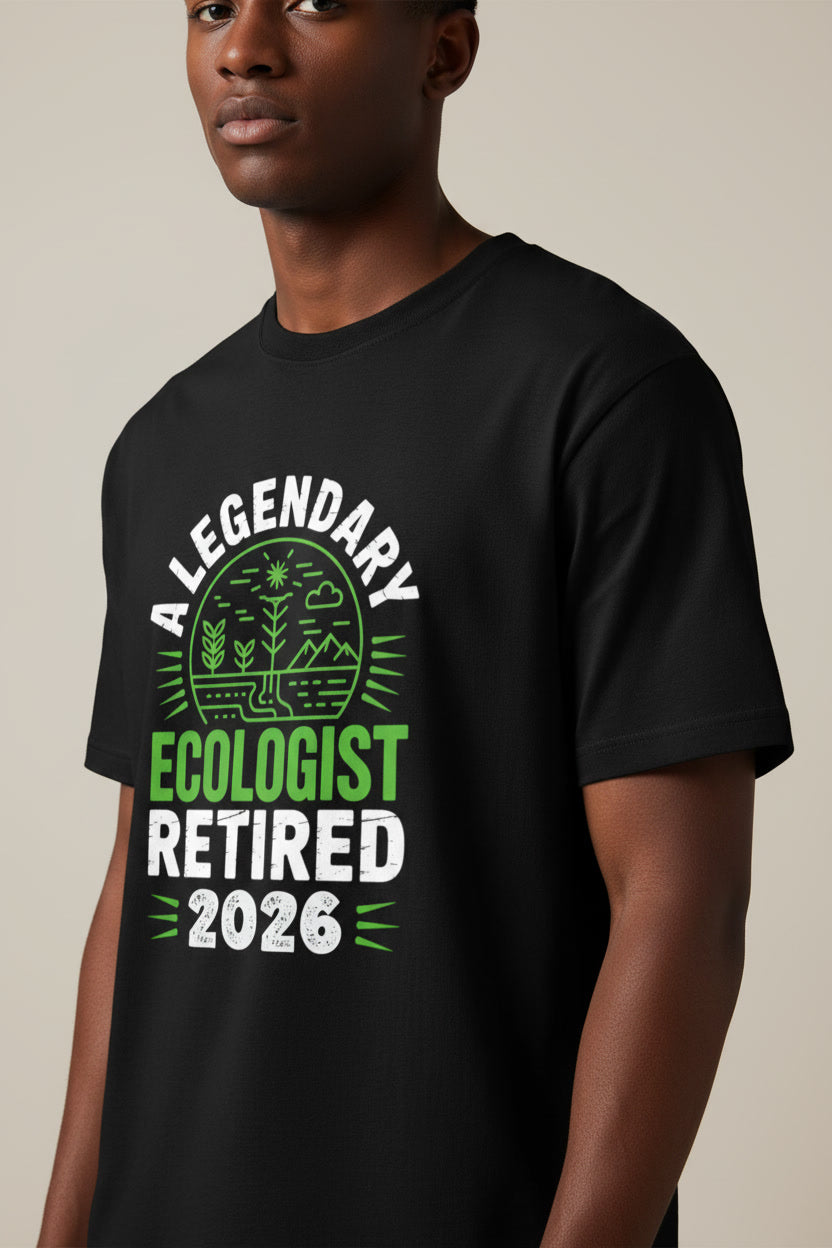 Legendary Ecologist Retired 2026 Funny Environmental Science