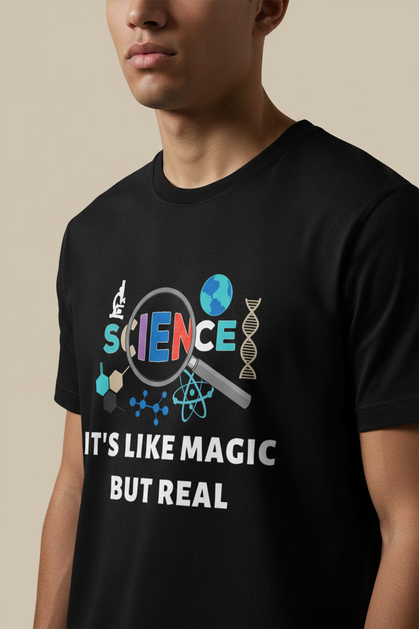 Science - It's Like Magic But Real Geek Nerd Teach