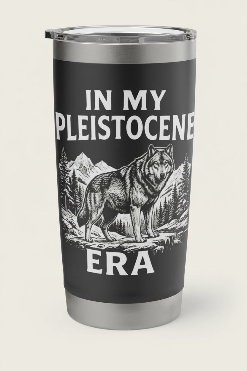 Pleistocene Era Paleontology Science Ice Age Dire Wolf