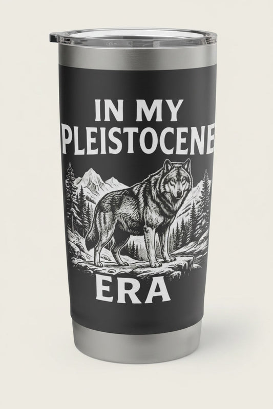 Pleistocene Era Paleontology Science Ice Age Dire Wolf