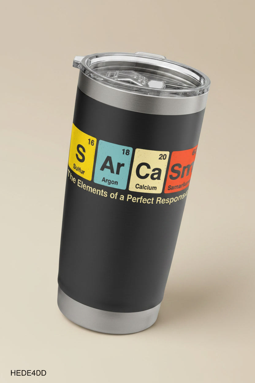 Sarcasm Periodic Table Science Elements Funny Chemistry