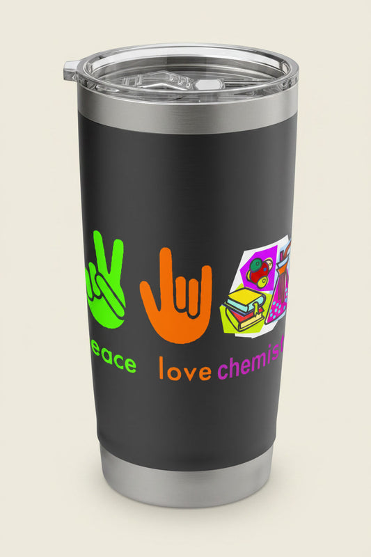 Peace Love Chemistry Funny Chemistry Science Teacher Student
