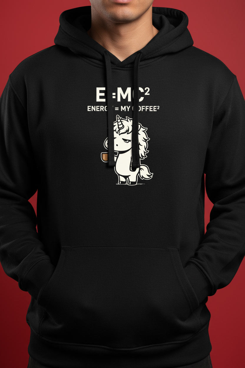 Energy My Coffee Squared Funny Unicorn Science Physics Humor