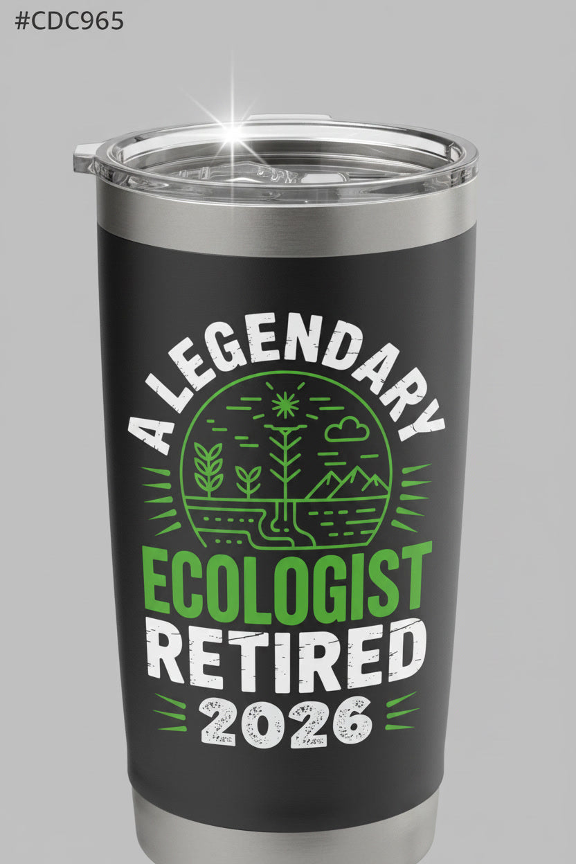 Legendary Ecologist Retired 2026 Funny Environmental Science