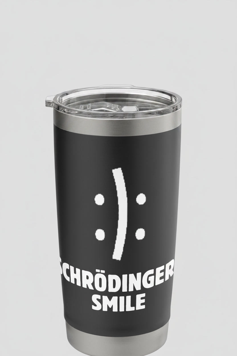 Schrödinger's Smile Funny Quantum Physics Science Joke