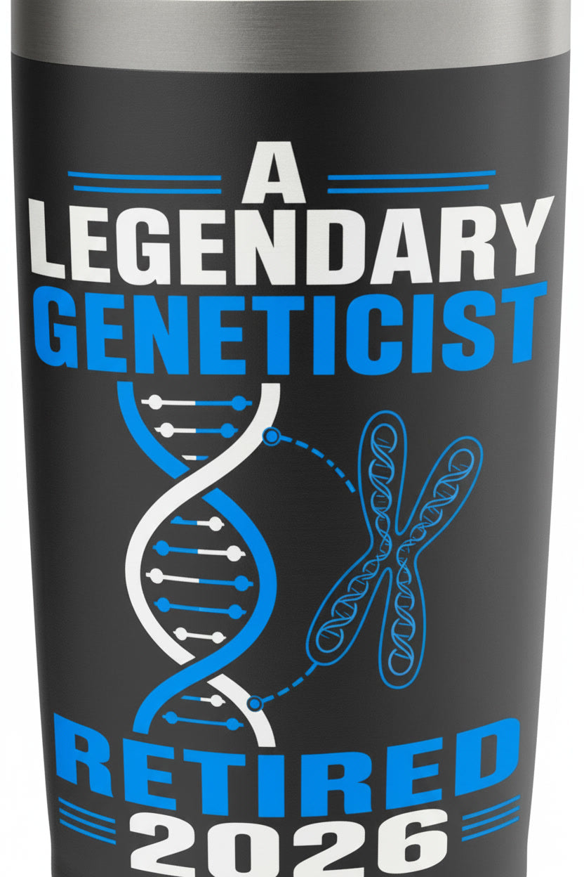 Geneticist Retired 2026 Legendary DNA Science