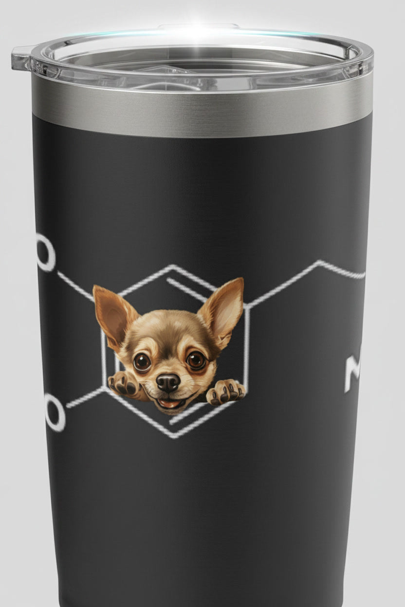 Dopamine Chihuahua Molecule Dog Funny Science Chemistry