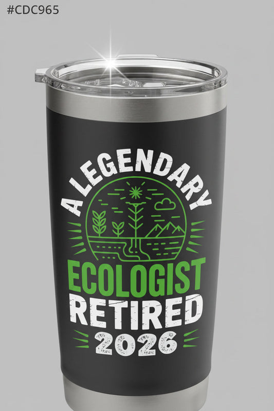 Legendary Ecologist Retired 2026 Funny Environmental Science