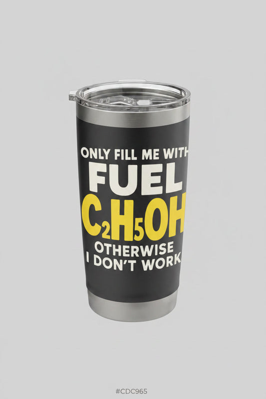 C2H5OH Fuel Chemistry Alcohol Molecule Funny Science Humor