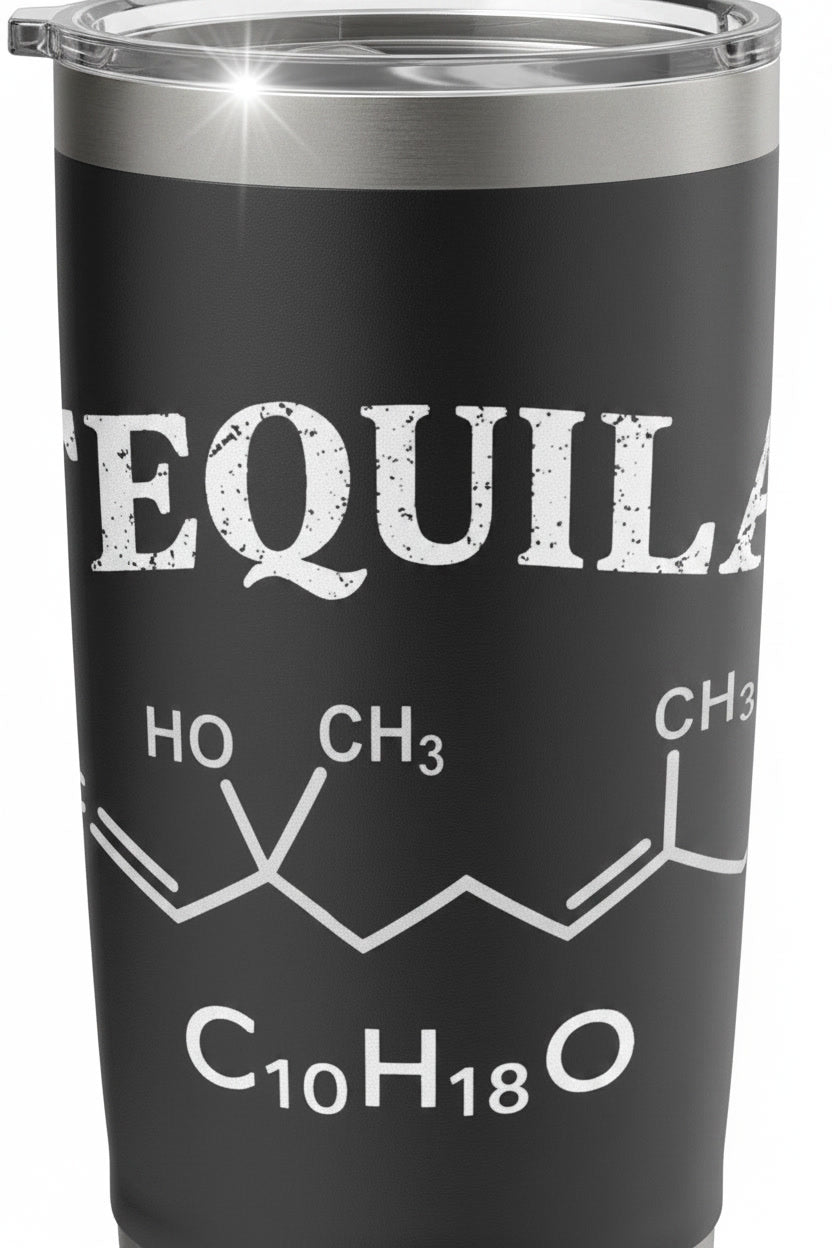 Tequila Chemistry Molecule Funny Science Agave Alcohol