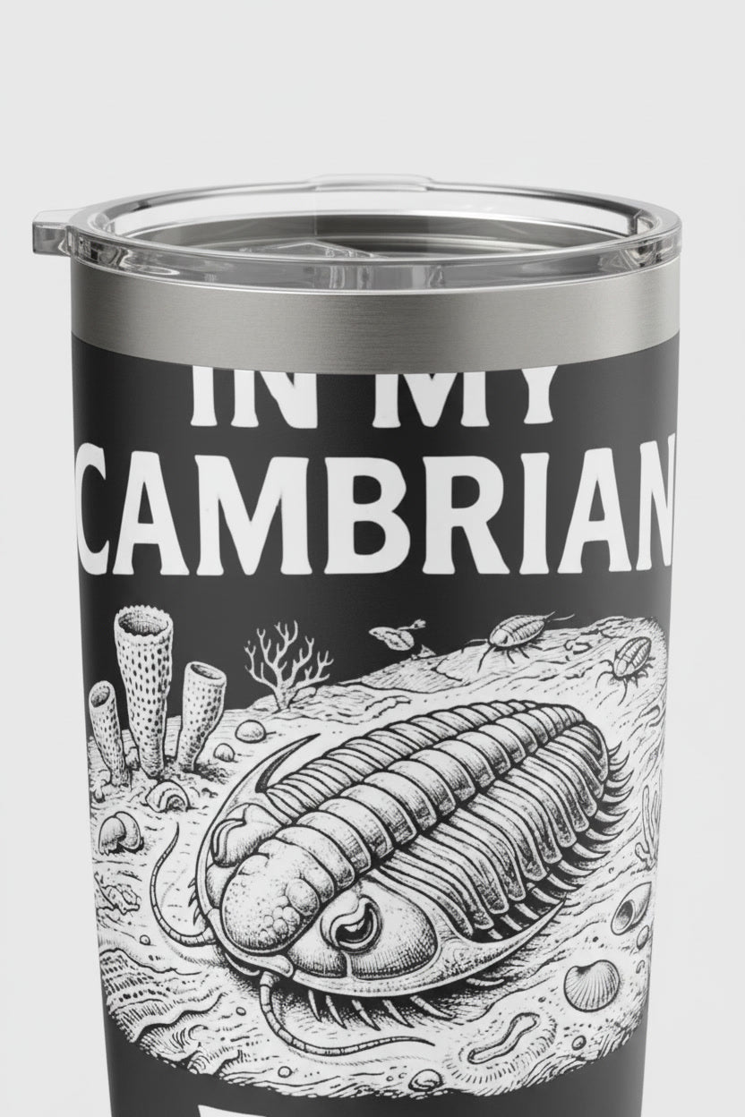 Cambrian Era Paleontology Science Trilobite Fossil Humor