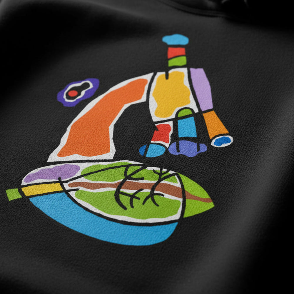 Microscope Science Biology STEM Nerd