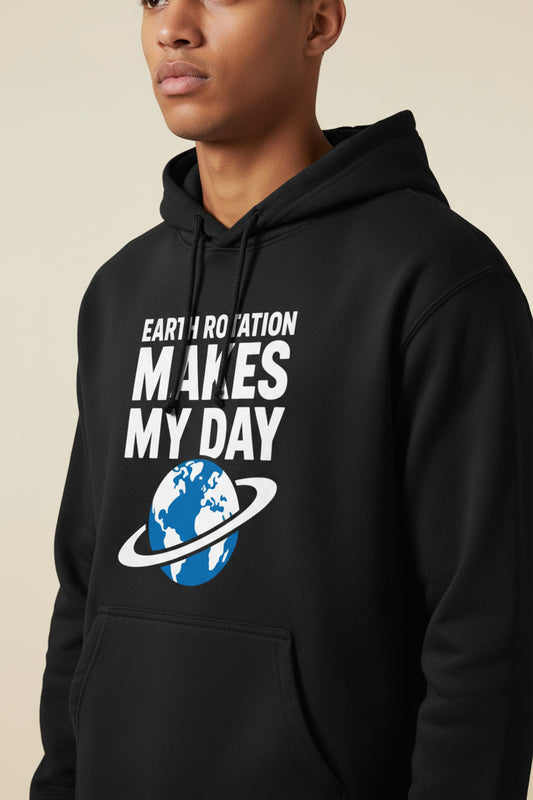 Geeky Science Pun Earth Rotation Makes My Day
