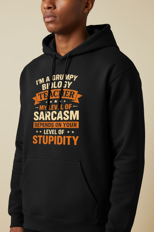 Biology Teacher Grumpy Sarcasm Funny Science Humor