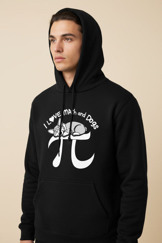 Funny I Love Math and Dogs Cute Pi Symbol Nerdy Design