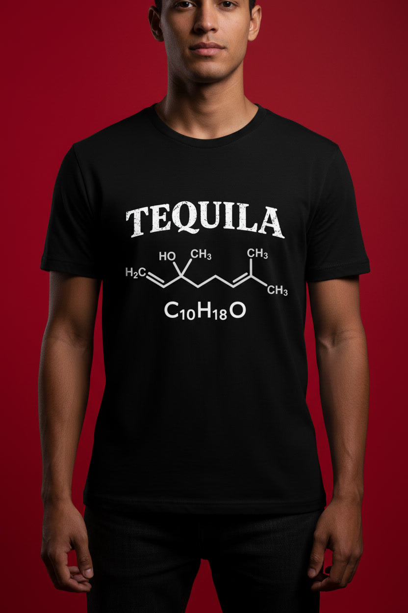 Tequila Chemistry Molecule Funny Science Agave Alcohol