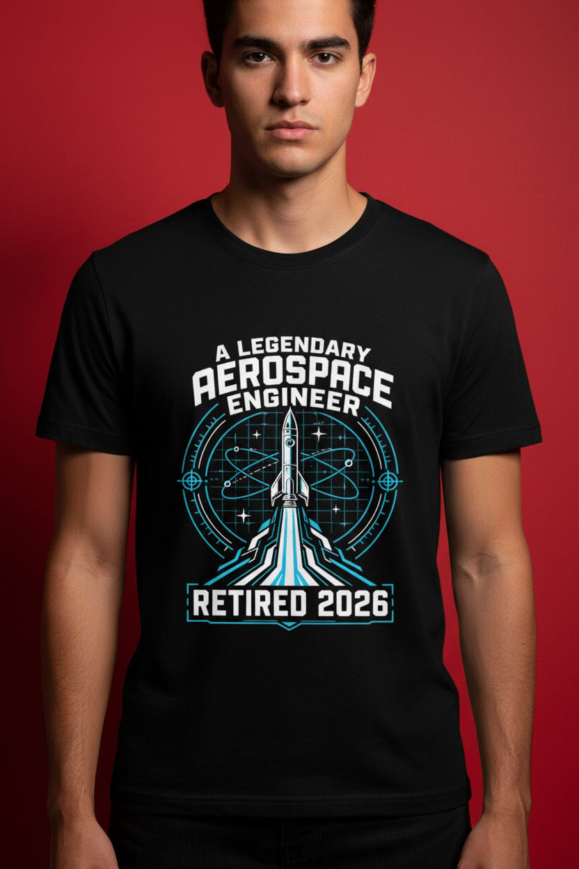 Aerospace Engineer Retired 2026 Rocket Science Legend