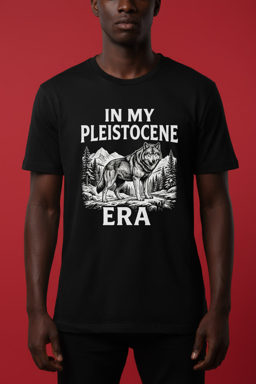 Pleistocene Era Paleontology Science Ice Age Dire Wolf
