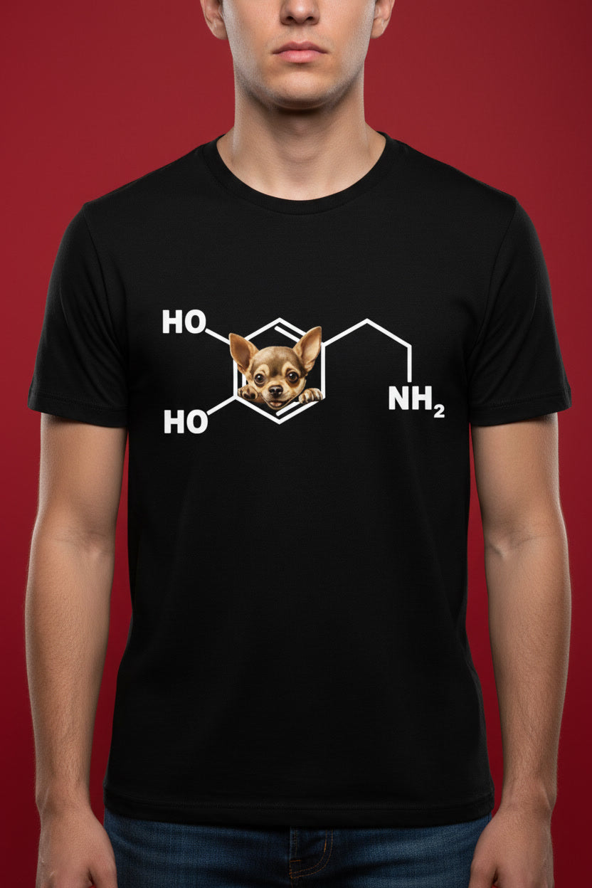 Dopamine Chihuahua Molecule Dog Funny Science Chemistry