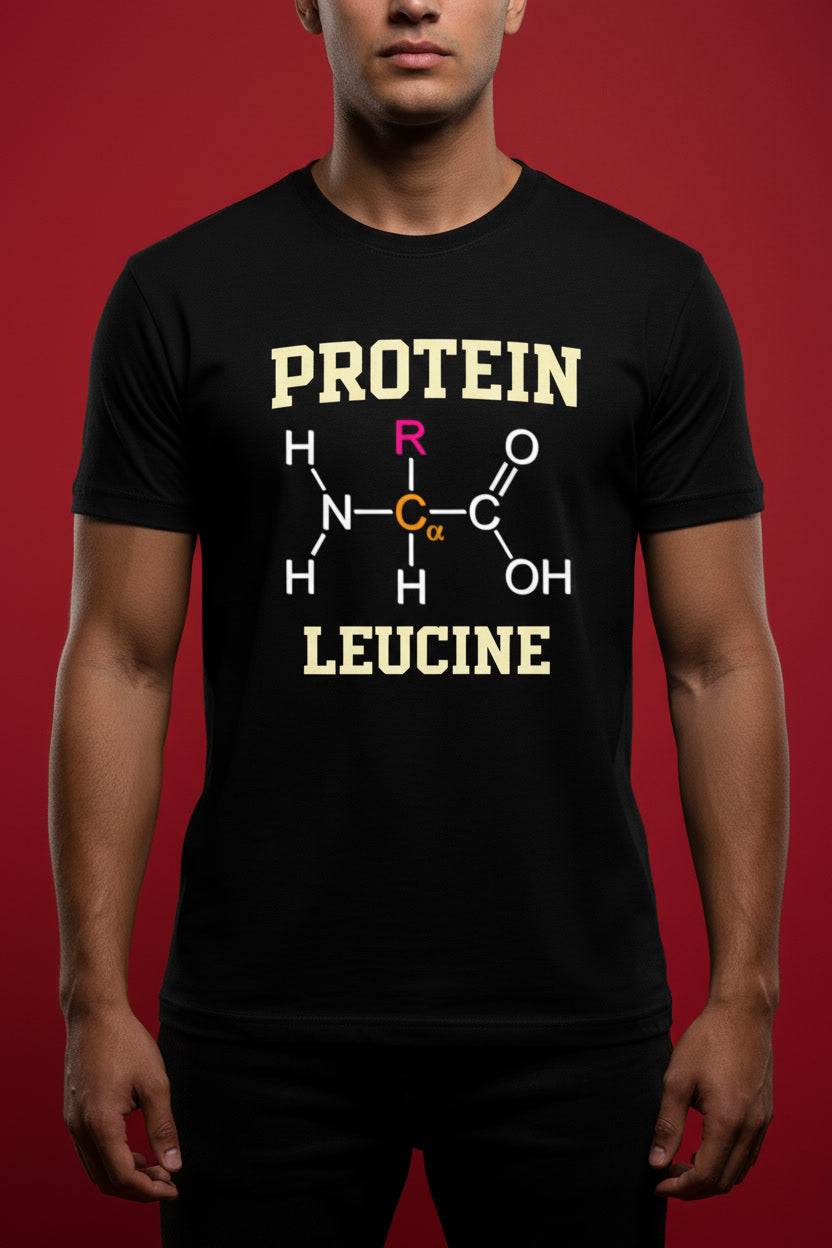 Protein Leucine Molecule Amino Acid Gym Fitness Science