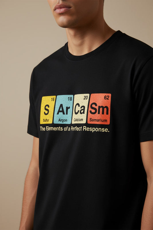 Sarcasm Periodic Table Science Elements Funny Chemistry