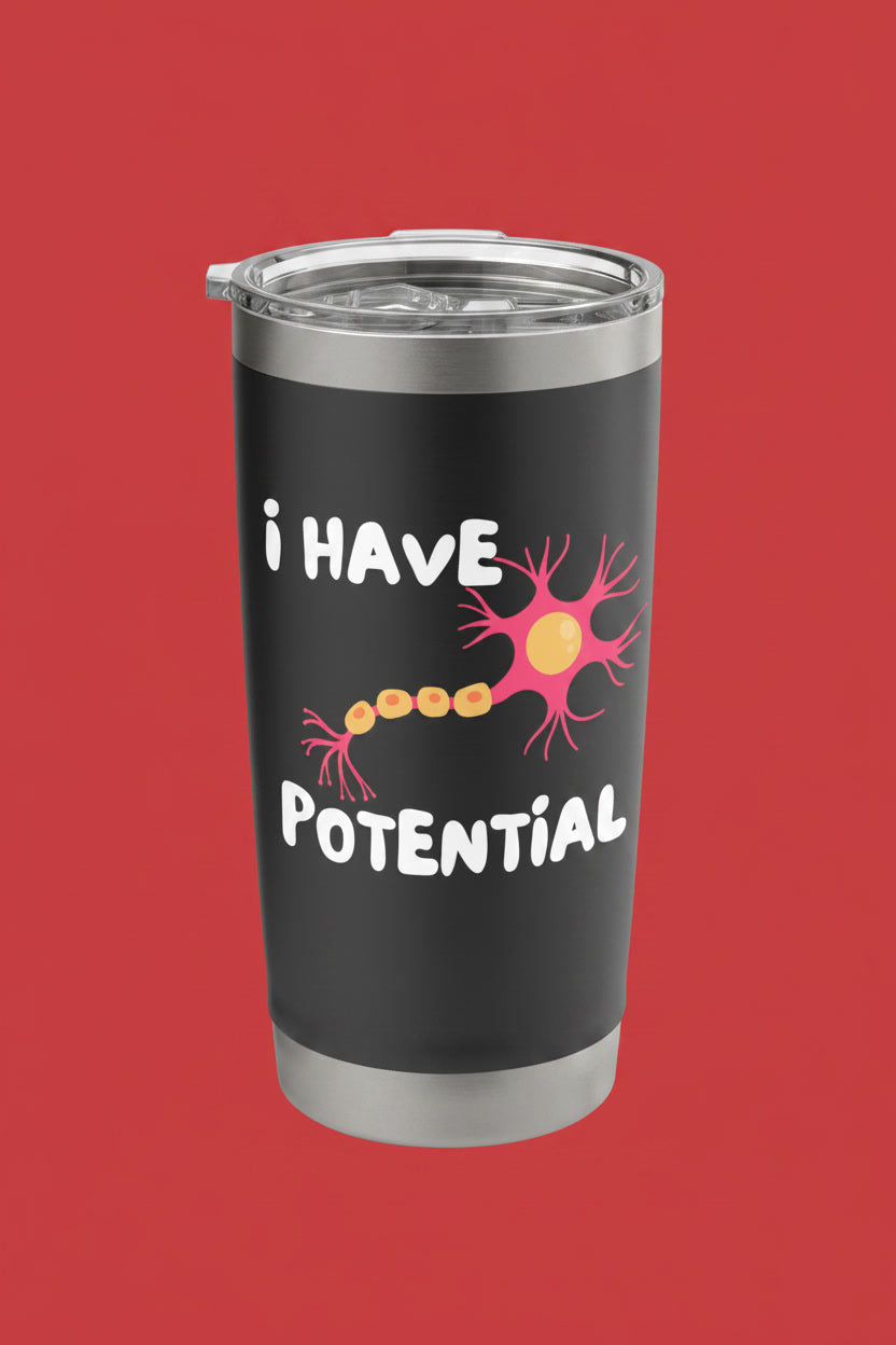 I Have Potential Brain Cell Funny Science Nerd Neuron